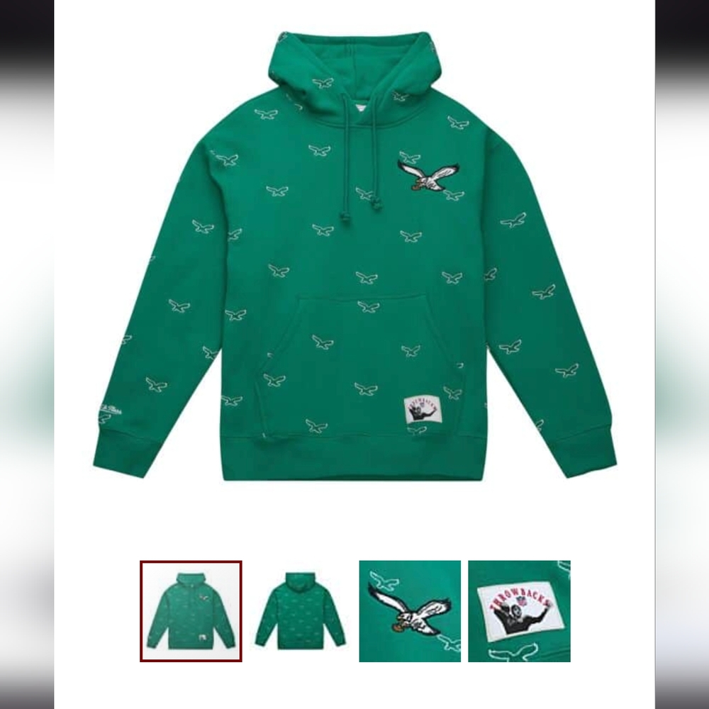 Mitchell & Ness Philadelphia Eagles "Repeat Hoodie" 2XL